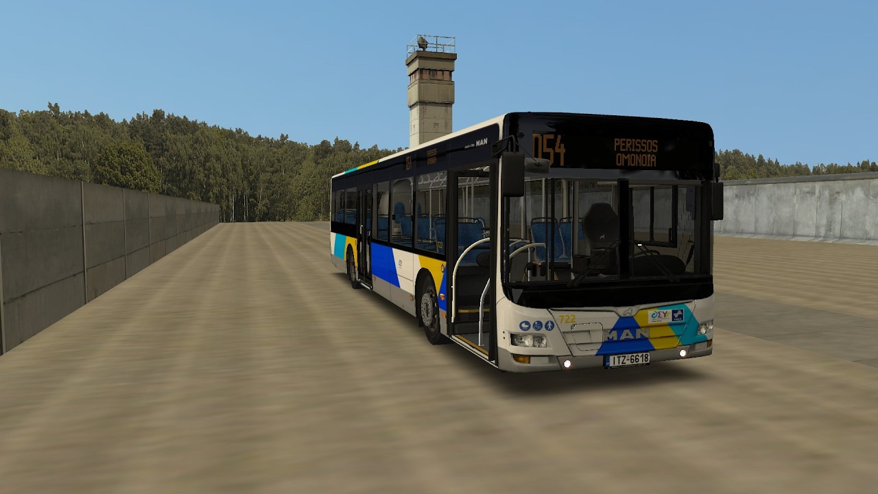 OMSI 2 GR | Athens repaint pack | Athens OSY (722-ITZ6618)