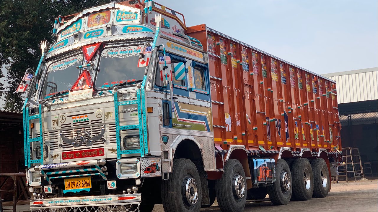 14 Tyre TATA 4223 LPT truck body