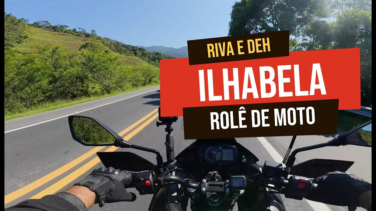 VIAGEM de MOTO para ILHABELA | Casal na Estrada – Parte 1