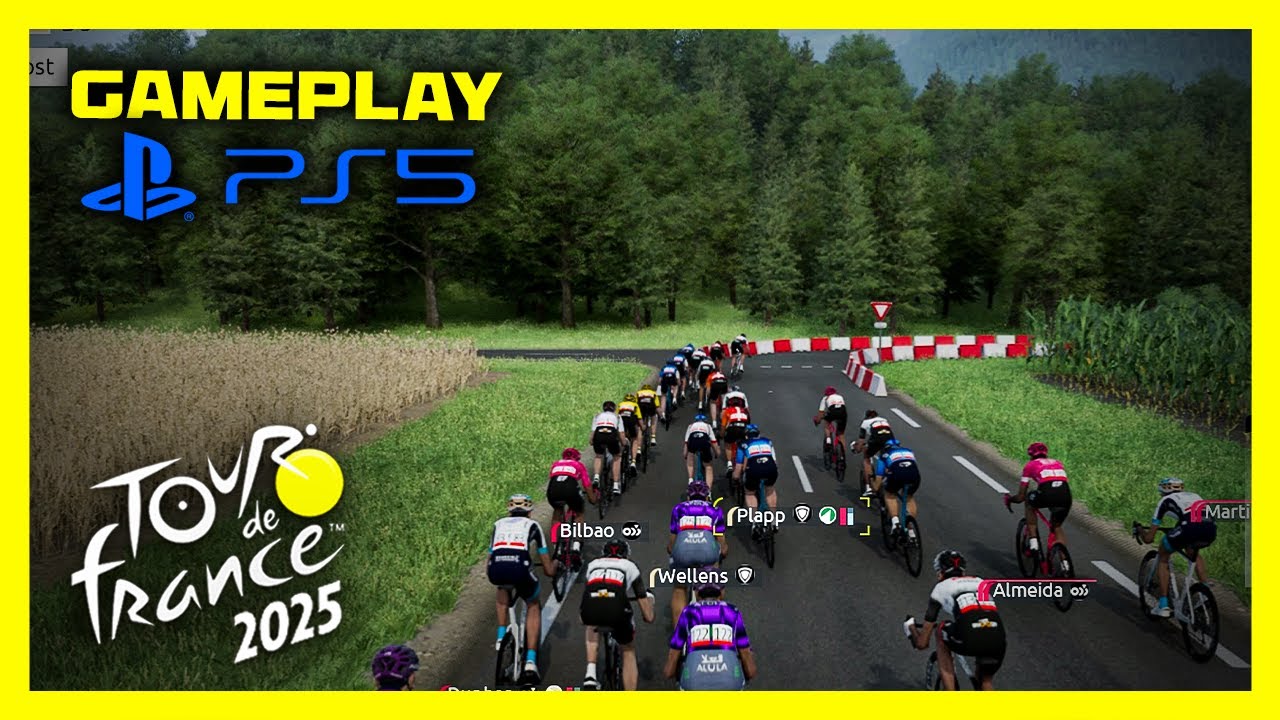 TOUR DE FRANCE 2025 - GAMEPLAY sur PS5