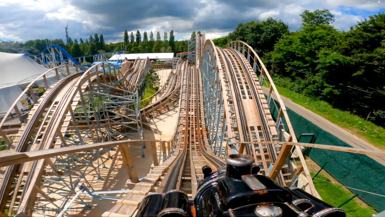 WOOD EXPRESS - Parc Saint Paul (Gravity Group Wooden Coaster)