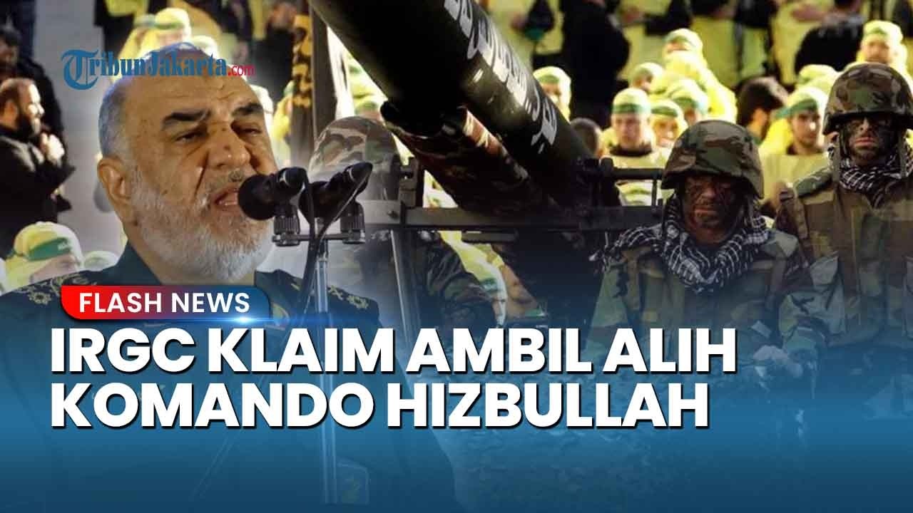 Iran Gerak Cepat! IRGC Ambil Alih Komando Hizbullah, Ribuan Roket Siap Hujani Israel