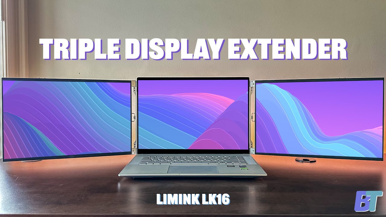 This PORTABLE DISPLAY for your laptop will BOOST your productivity - LIMINK LK16 Display