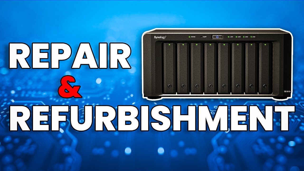 Synology DS1815+ Как исправить все неисправности!