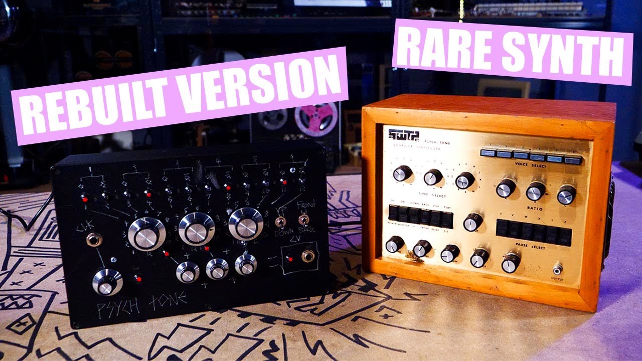 SWTPC PSYCH TONE - Rare 70's DIY Programmable Synthesizer.