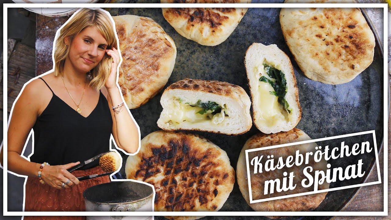 BBQ-Käsebrötchen | gefüllte Roosterkoeks | #KÄSELIEBE | Felicitas Then |