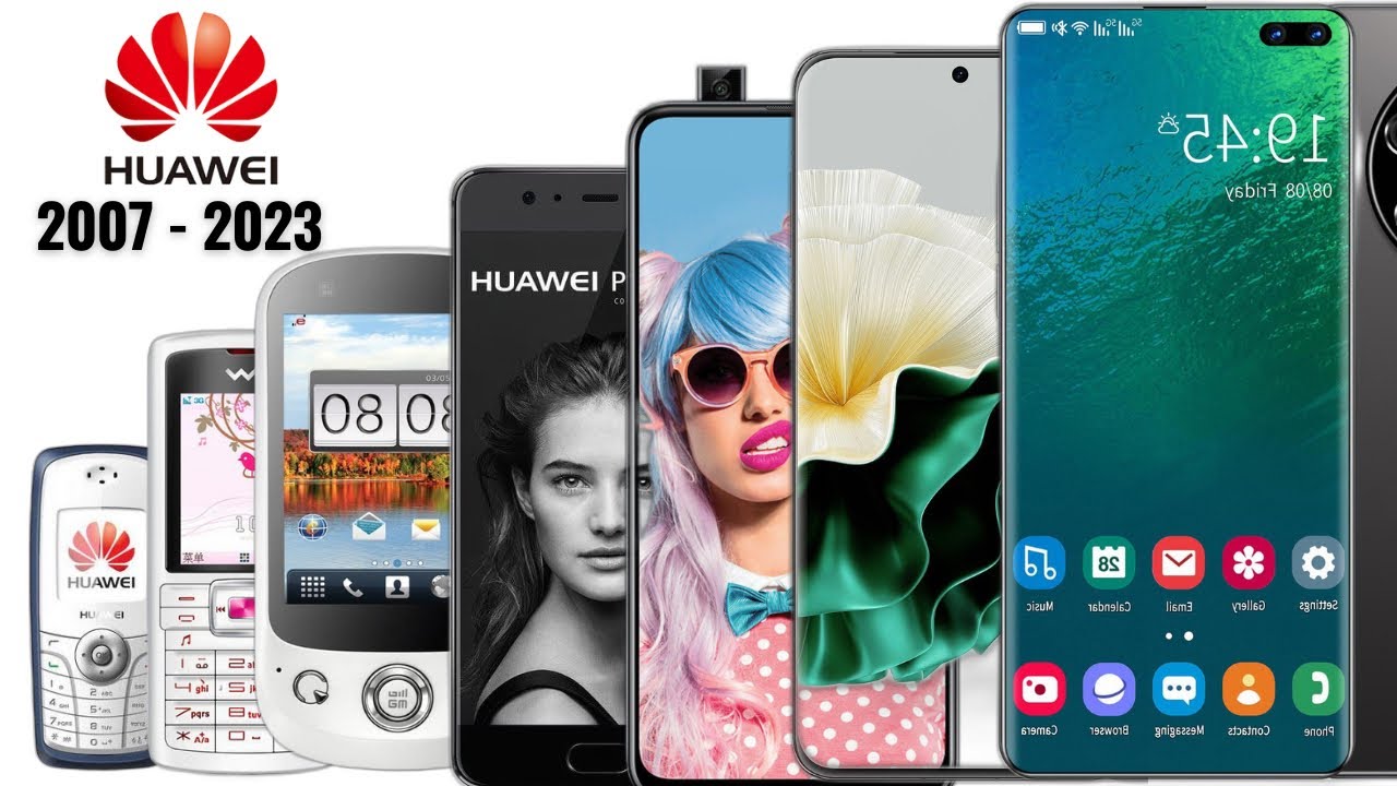 Retro Tech: TODOS os Celulares da HUAWEI 2007-2023