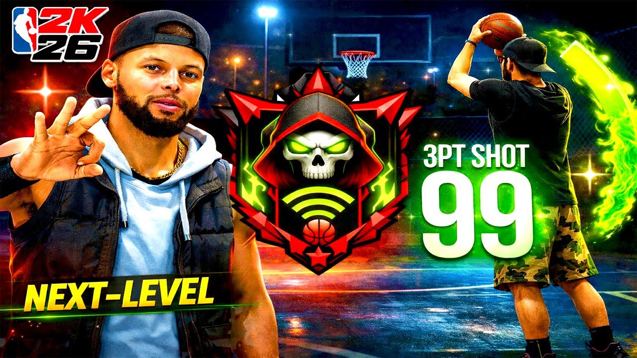 The Power of a 99 3 POINT RATING & ALL LEGEND SHOOTING BADGES (NBA2k26)