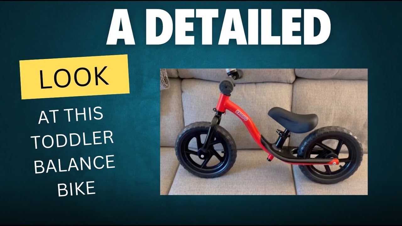 KRIDDO Balance Bike 🚲 The Best First Bike for Toddlers! 🚀 Easy Learning & Fun Riding!