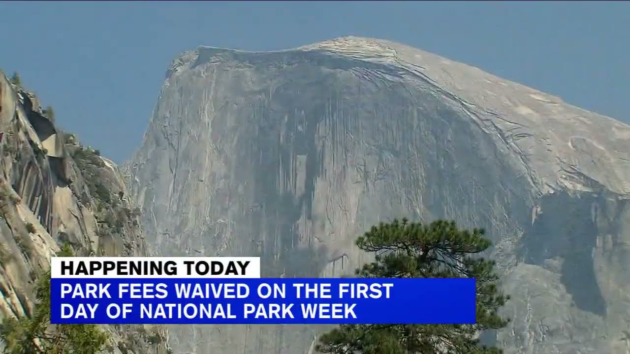 National Park Week: Free admission at US parks that charge entrance fee