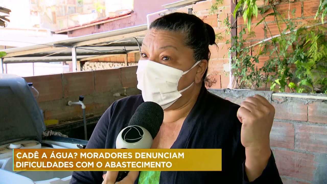 Moradores denunciam falta de &aacute;gua em bairro da regi&atilde;o norte de BH