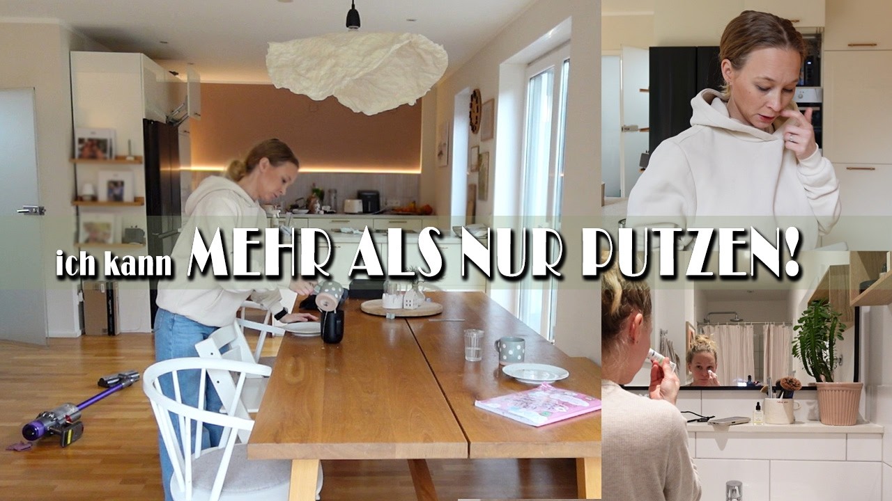 24h Hausfrau + Mama + Businessfrau | Putzen, Planen & alles unter einen Hut bekommen