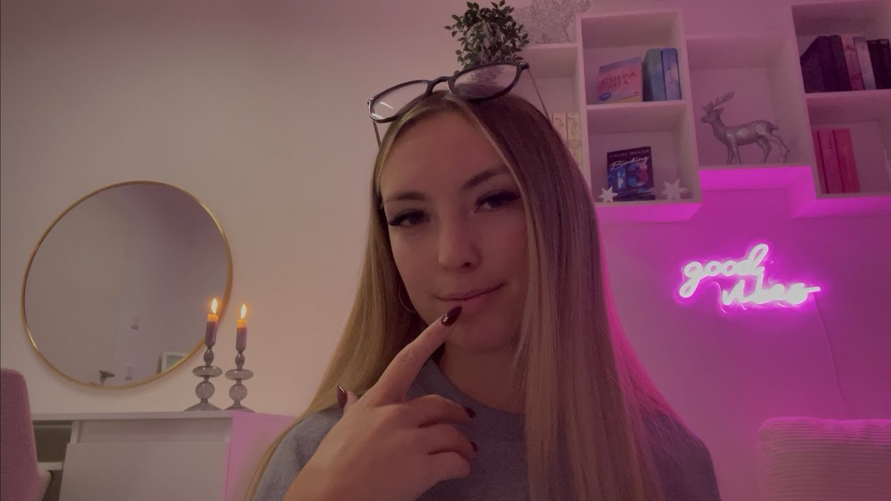 ASMR | DOMINIK‘S CUSTOM VIDEO🕯️(leather and phone tapping, mic scratching..)