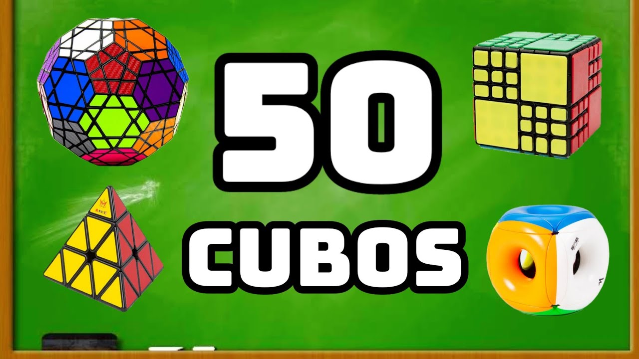 EXPLICANDO el NOMBRE de 50 CUBOS de RUBIK 4
