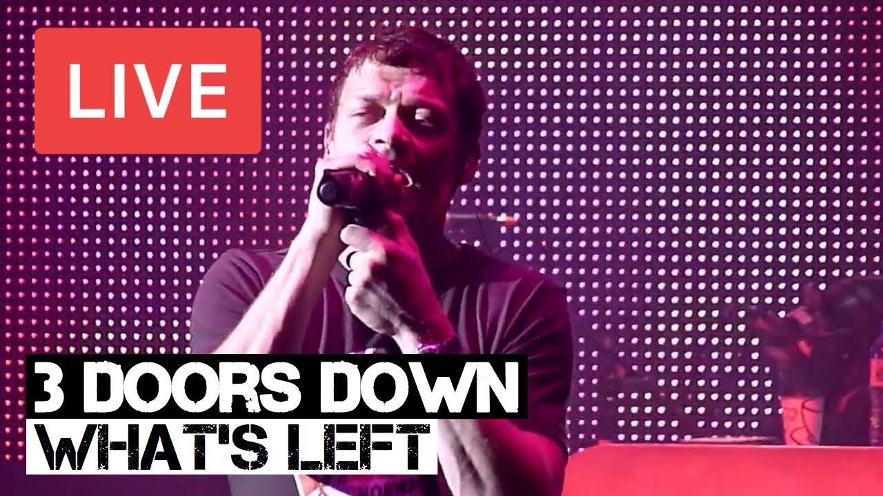 3 Doors Down - What's Left Live in [HD] @ Hammersmith, London 2012