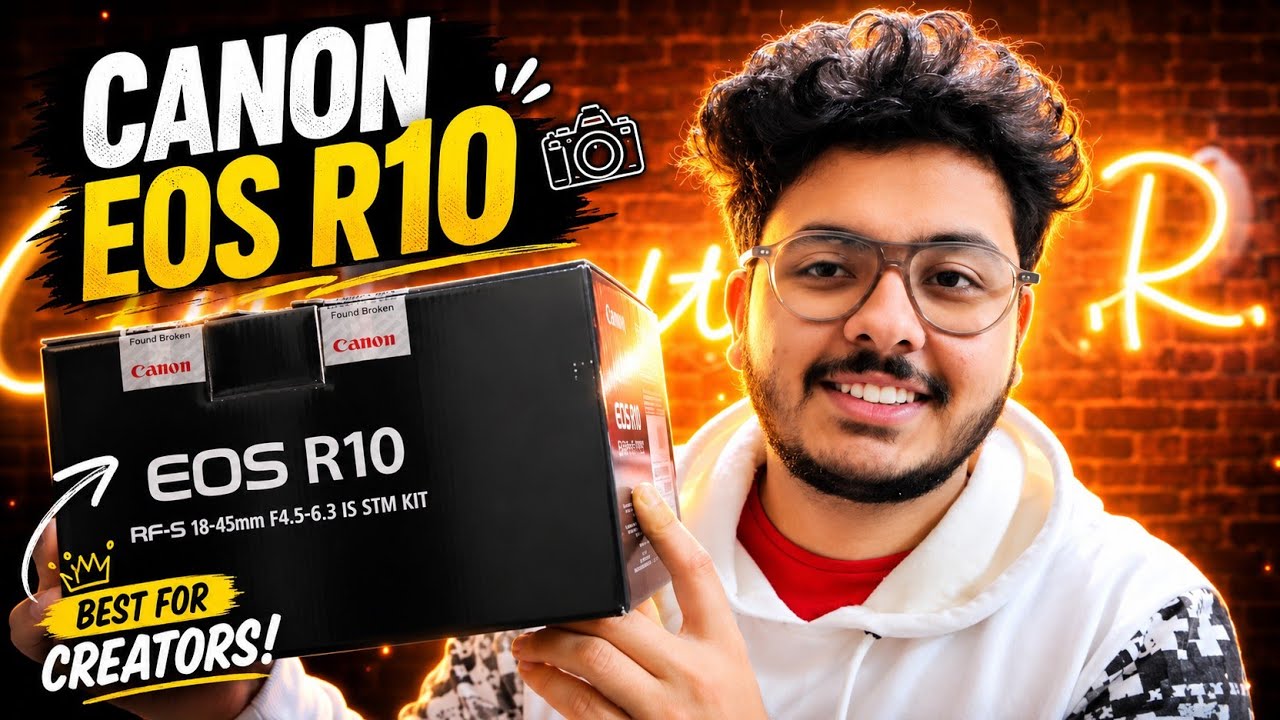 My New Camera for Youtube : Canon R10