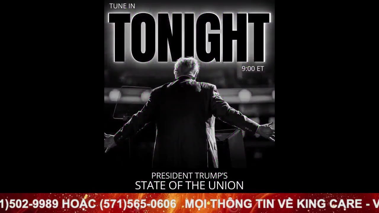 TRỰC TIẾP THÔNG ĐIỆP LIÊN BANG TT TRUMP - 02/24/2026 - The KING Channel