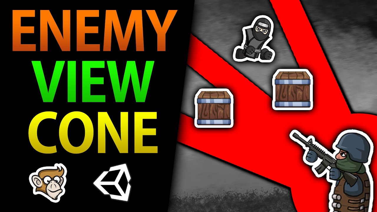 Линия видимости противника, стелс-игра в Unity (поле зрения)