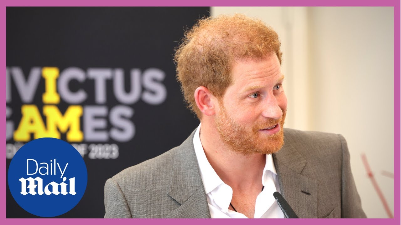 Prince Harry speaks German in Düsseldorf at Invictus Games