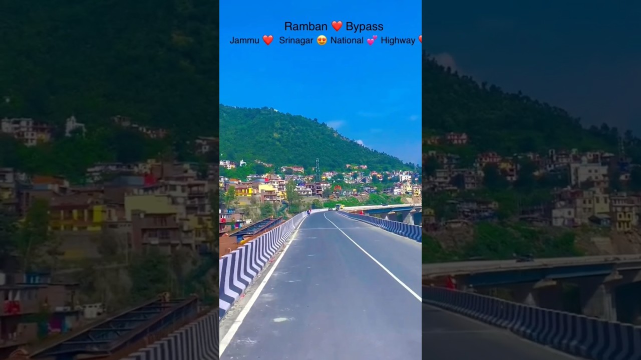 Ramban Flyover  l Beautiful✨😍  l Jammu Kashmir Highway