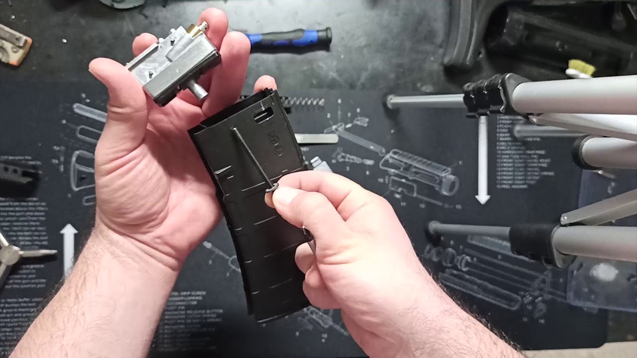 DESMONTAJE CARGADOR VMAG VFC M4/416