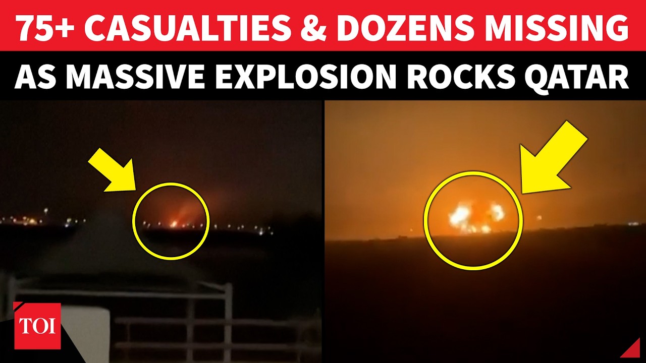 Huge Explosion In Qatar; 75+ Casualties, Dozens Missing After Shocking Scenes At Gas Facility