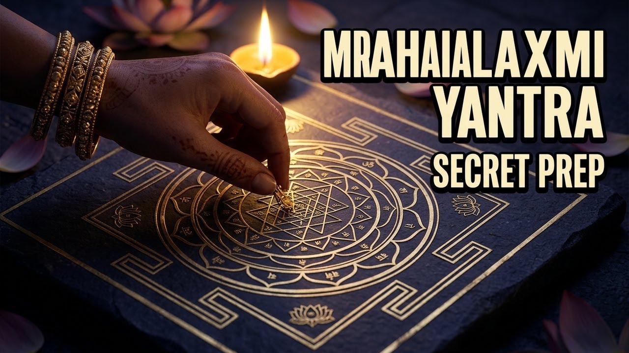 How to prepare Mahalaxmi Yantra ? - Deepavali Special