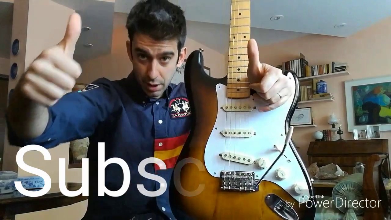 Classic 50's Stratocaster sound test!