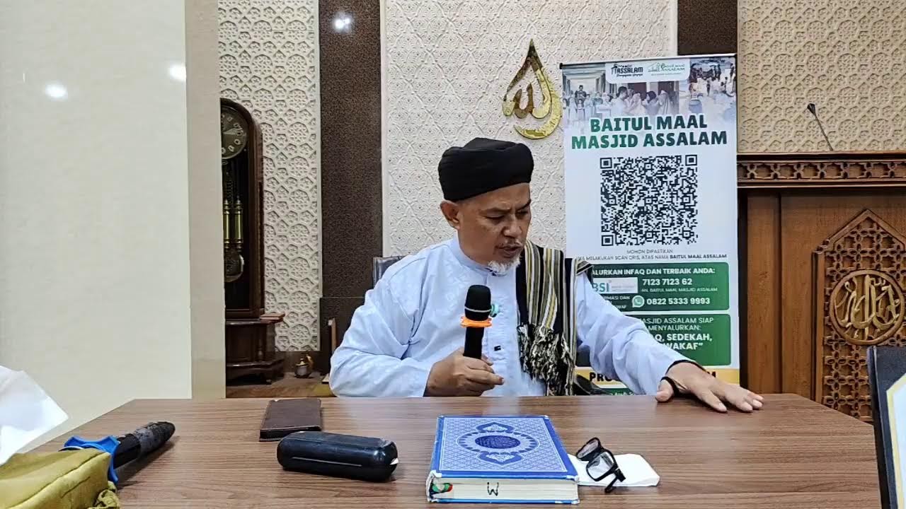 Kajian Subuh Masjid Assalam Bersama Ustadz Drs. H. Salam Yuci