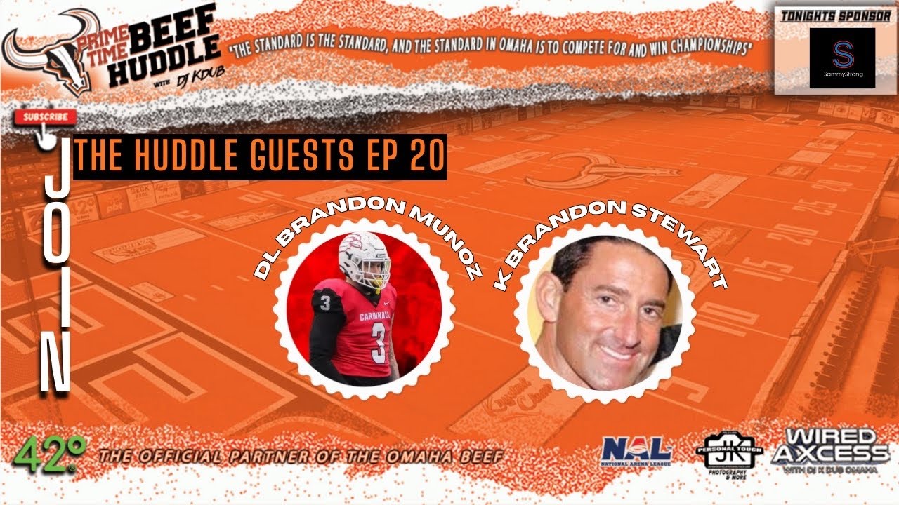 Prime Time Beef Huddle LIVE | Coach Brandon Stewart Returns + DL Brandon Munez | 16 Days to Kickoff