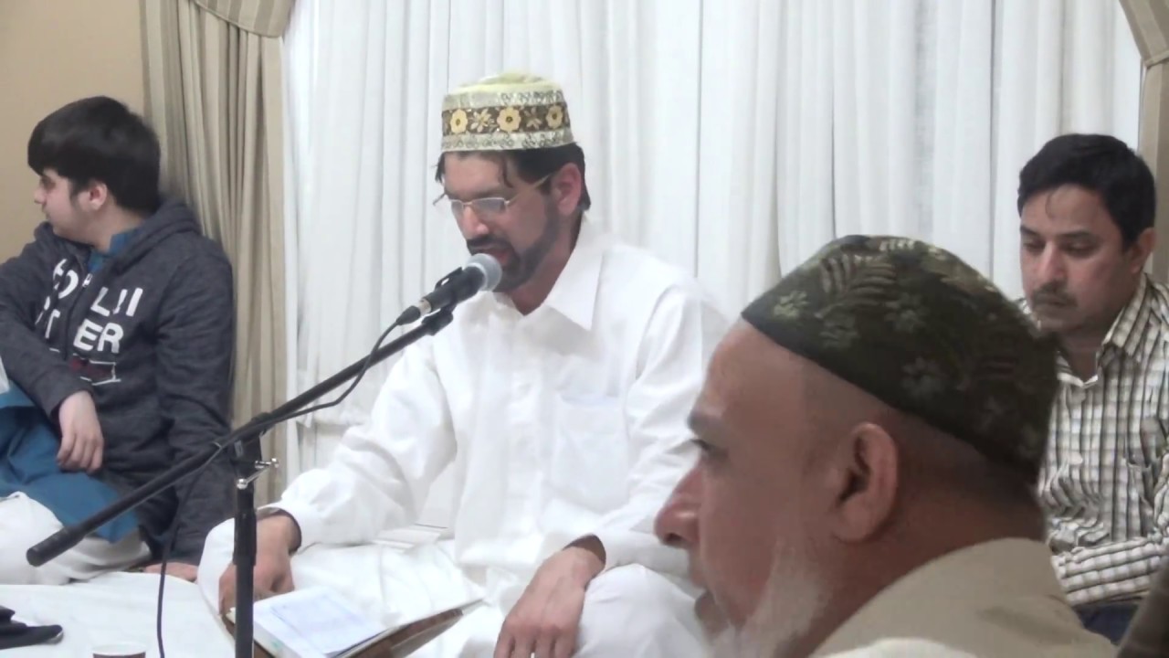 Hussain(AS) Aisa Azeem Qari hay,Ahmad Ali Hakim(poetry) Salis Naqshbandi