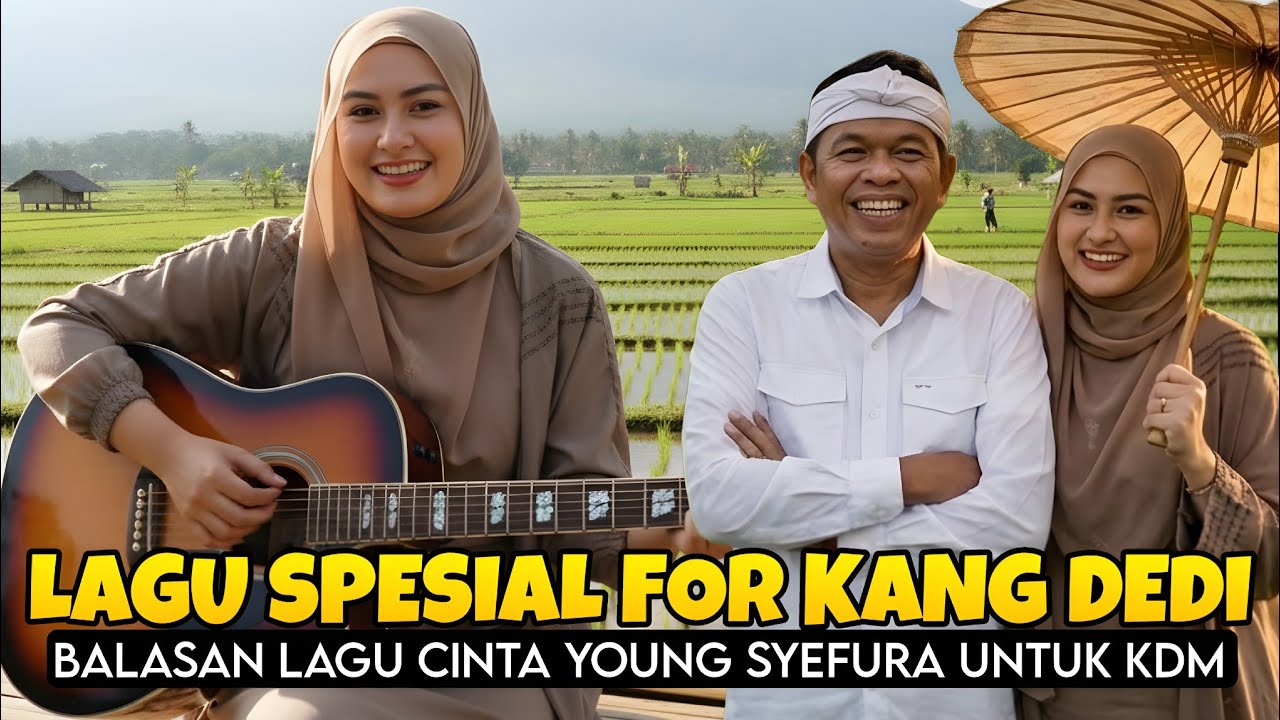VIRAL‼️LAGU WANITA CANTIK PARLEMEN MALAYSIA YOUNG SYEFURA JAWAB LAMARAN KDM KANG DEDI MULYADI BAPER