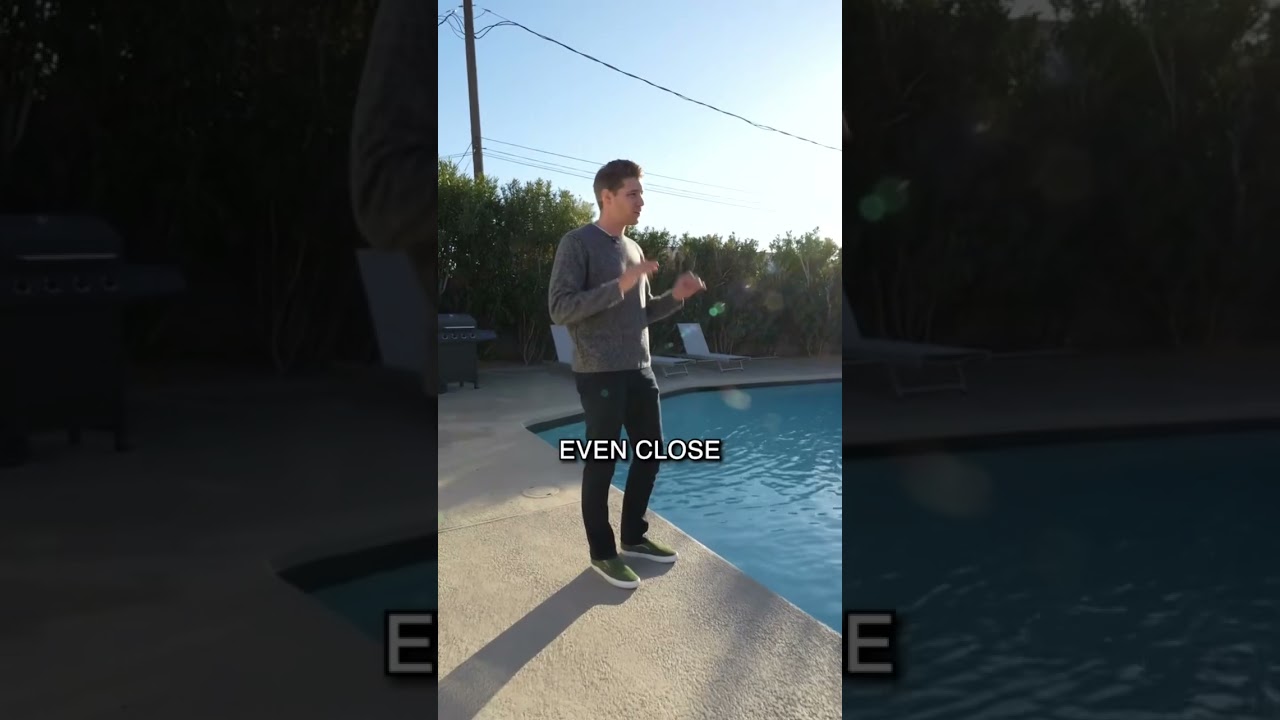 We are never buying an AirBnB without a pool again ✅ #realestate