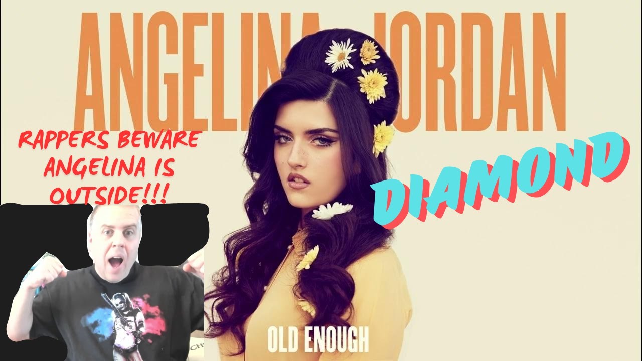 SHE CAN RAP? | Angelina Jordan - Diamond (Visualizer) | First Reaction