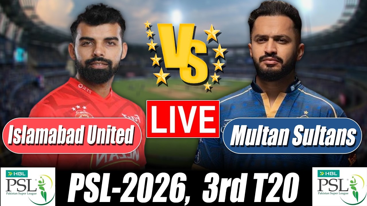 PSL live Score 2026 | Multan Sultans vs Islamabad live Score 4th T20 Bangla Commentary & Analytics
