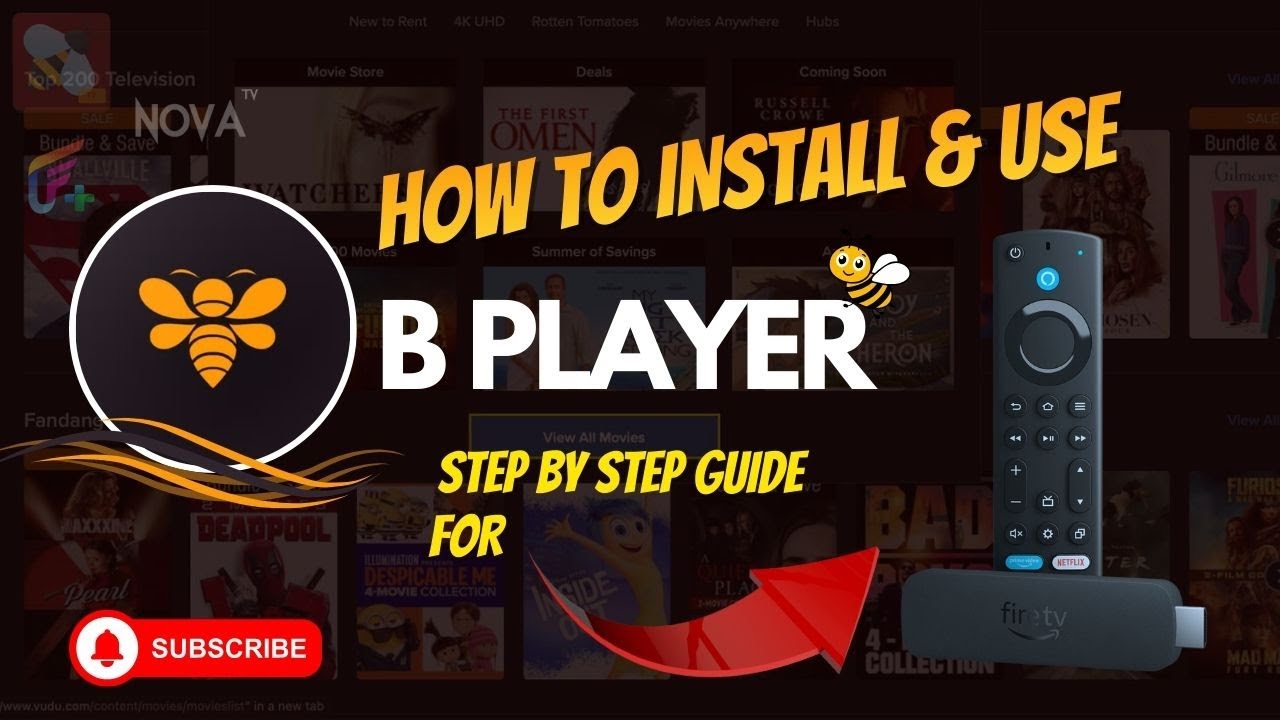 Как установить и использовать B-Player на FireStick (лучшее приложение-плеер)