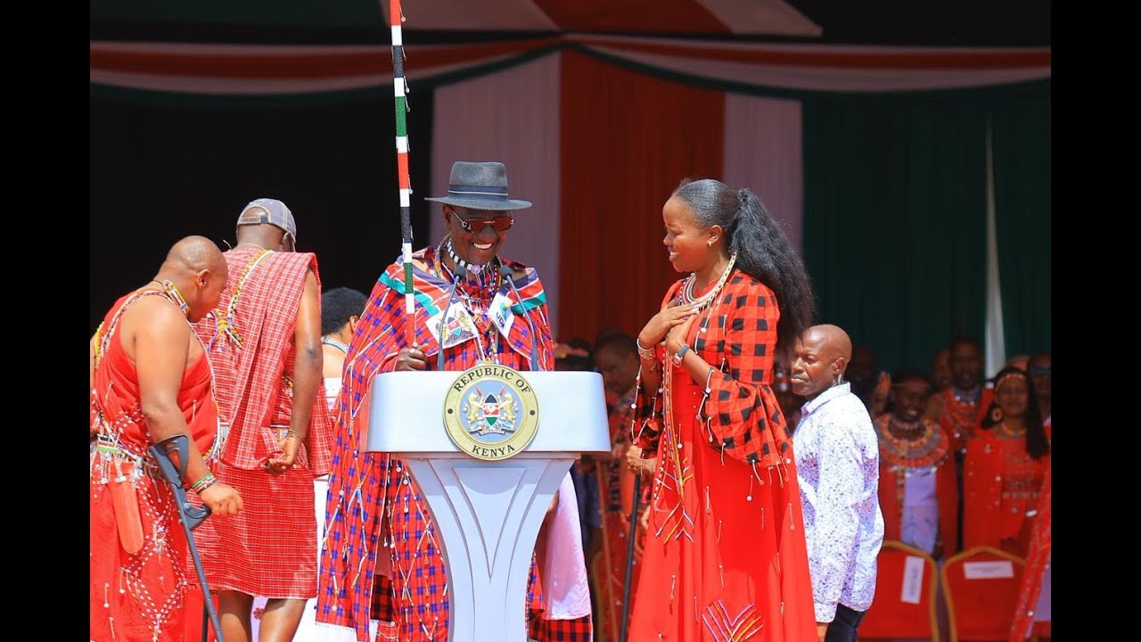 INTRODUCING ENKISHON BY DJ QUEEN -PRESIDENT RUTO HUGS DJ QUEEN #trending