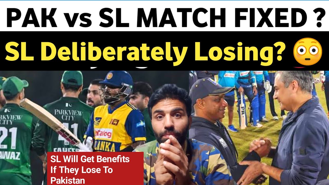 Pak vs SL Match Fixing Rumors? 😳 | Will Sri Lanka Deliberately Lose? 🤔 | Semi Final Twist! 🔥🏏