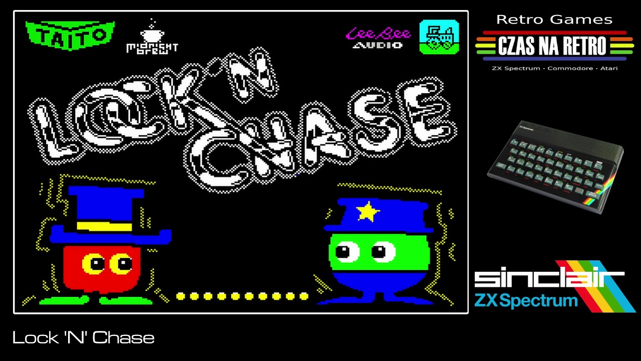 Lock 'N' Chase (2025) - ZX Spectrum