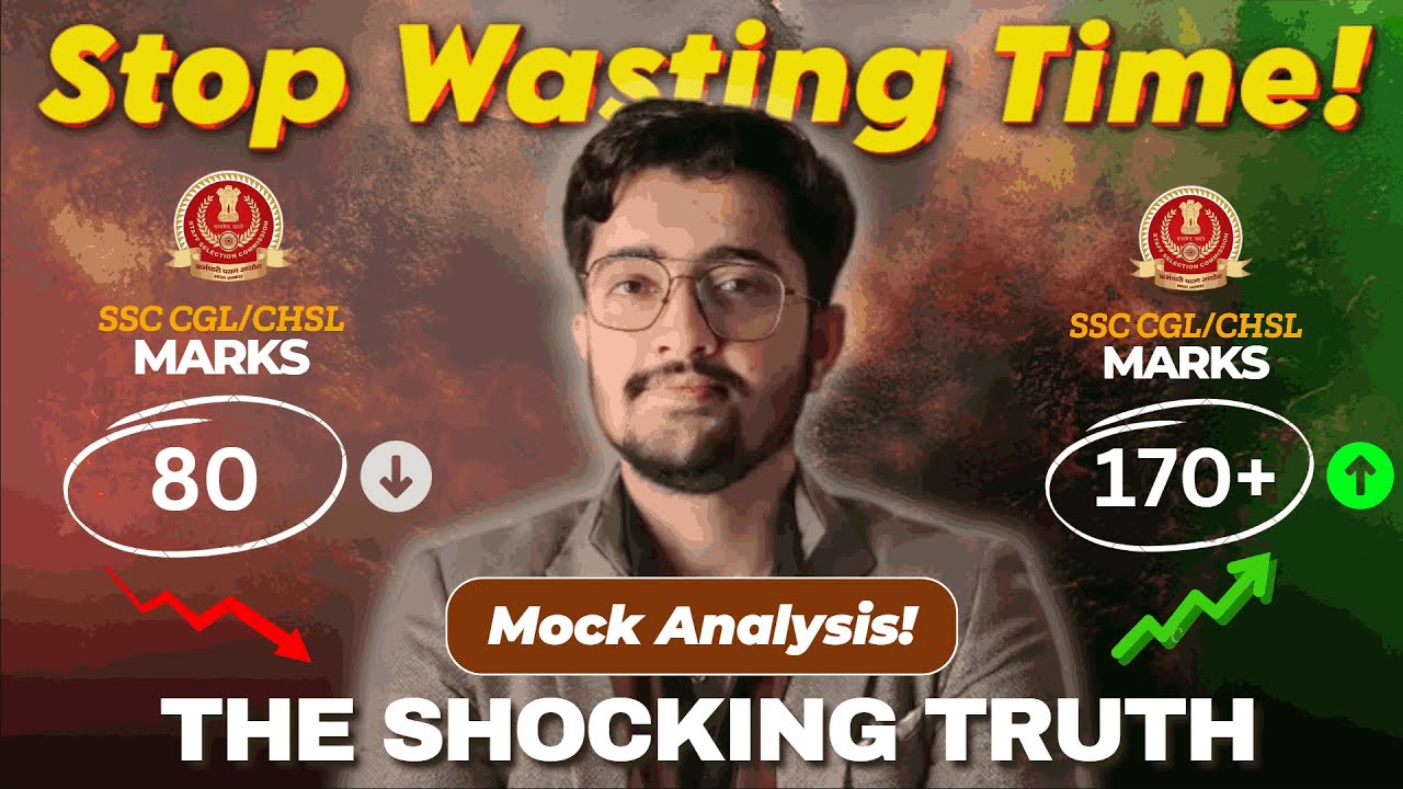 🔥The SHOCKING Truth About Mock Analysis | SSC Exam Strategy | SSC CGL, CHSL, CPO, MTS | Viren Sir