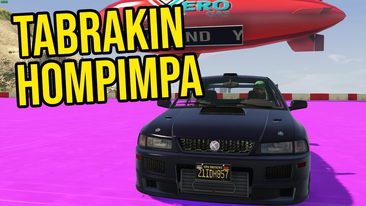 BALAPAN TABRAK MUKA !! - GTA 5 Indonesia Funny Moments