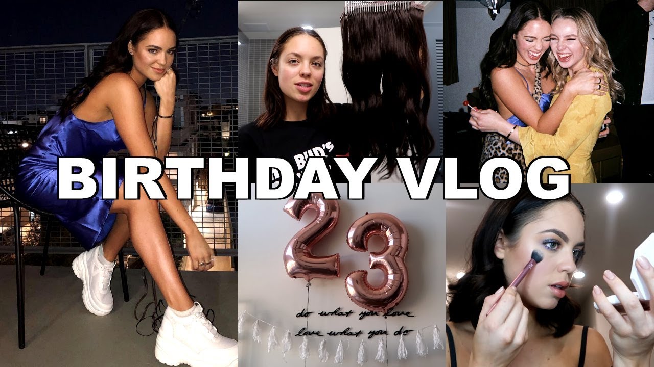 BIRTHDAY VLOG & GET READY WITH ME!