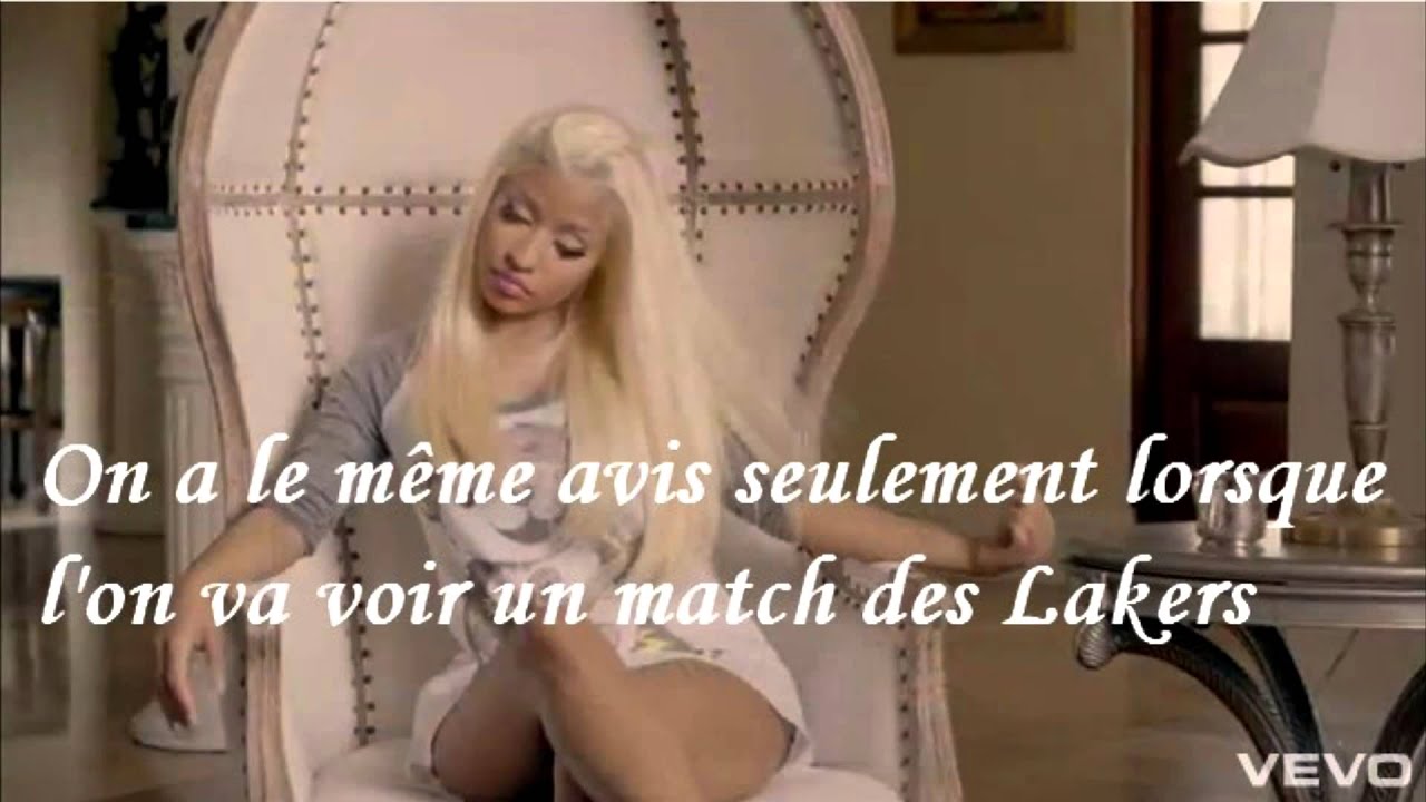 Nicki Minaj feat. Chris Brown - Right By My Side Traduction Française