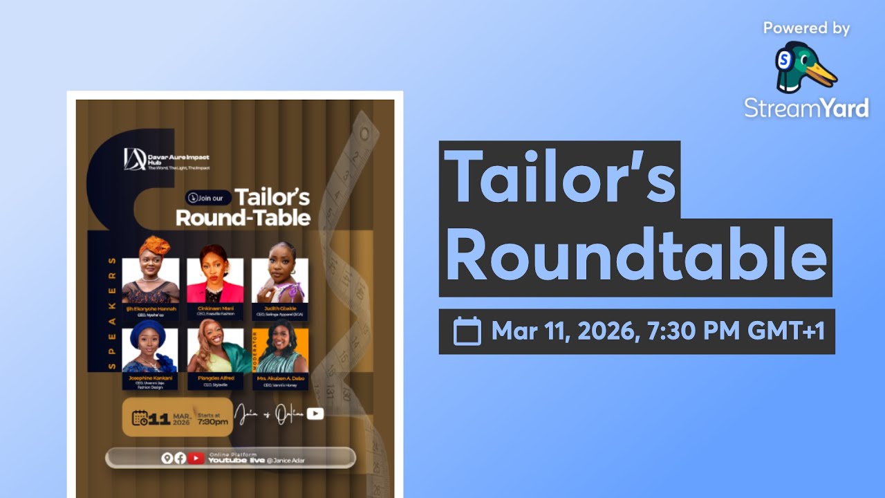 Tailor's Roundtable Talk