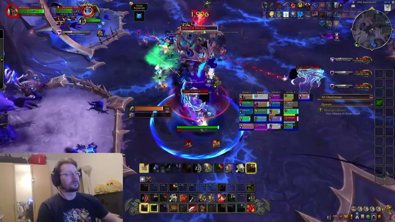 Imperator Averzian hc ptr kill / The Voidspire / Prot Warri PoV