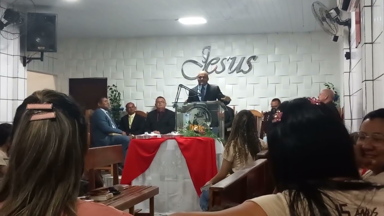 Culto de santa ceia, Assembléia de Deus Monte Santo 05/03/2026. Preg. Aldair Martins 