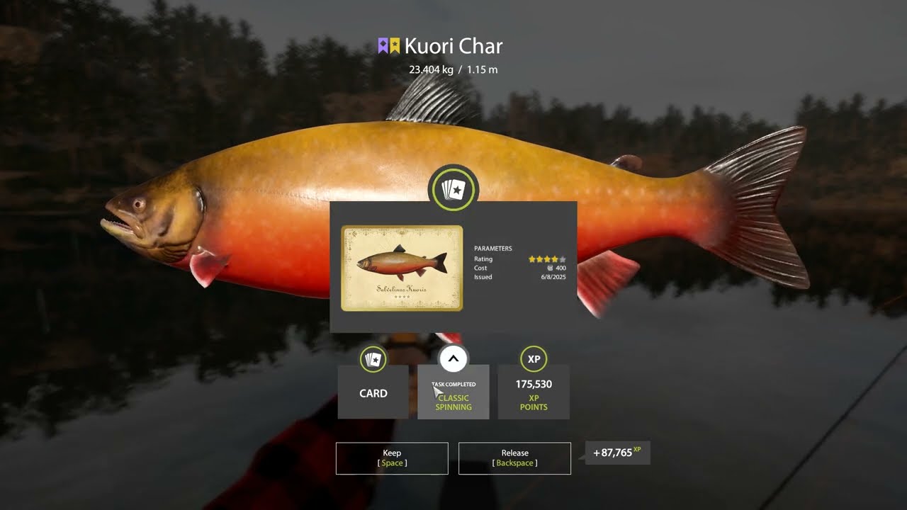 Russian Fishing 4 - Trophy Kuori Char 2025