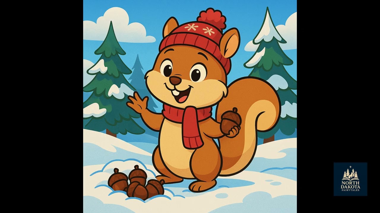 Mis Nueces Están Bajo la Nieve - Música de Invierno para Niños-Cuentos de Hadas de North Dakota