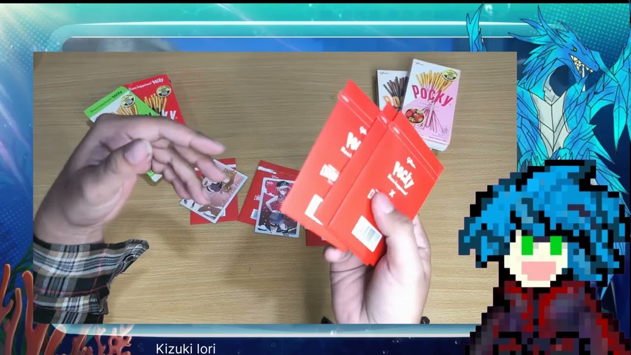 Mengumpulkan Kartu Pocky X Hololive Vtuber Part 4