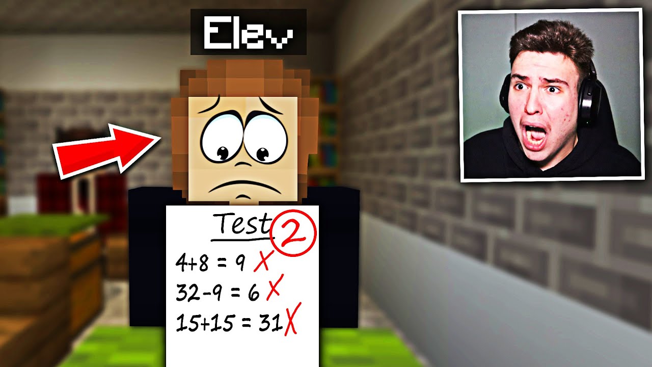 TEST LA MATEMATICĂ.. NOTA 1 ! (Minecraft)